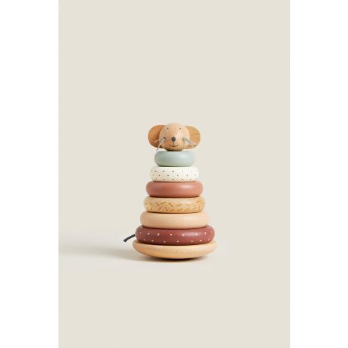 KIDS’ MOUSE BLOCK TOY - Multicolored | ZARA United States