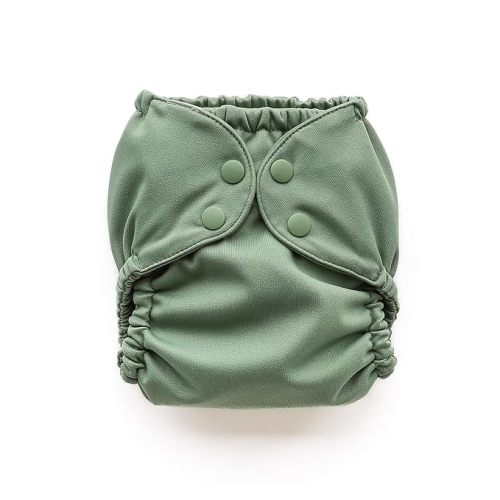 Esembly Cloth Diaper Cover - Aloe, Size 2 (18-35lbs)