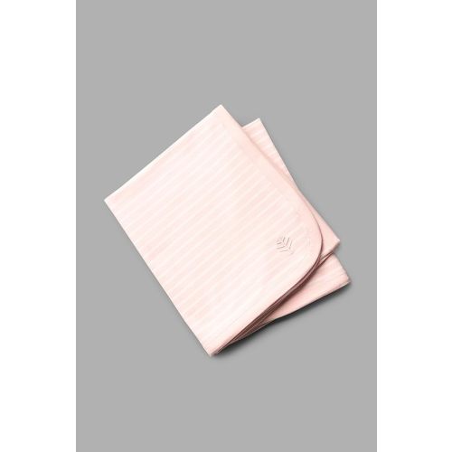 Coolibar Baby's Sun Blanket - UPF 50+ Sun Protection - Batibou in Soft Pink/White Stripe