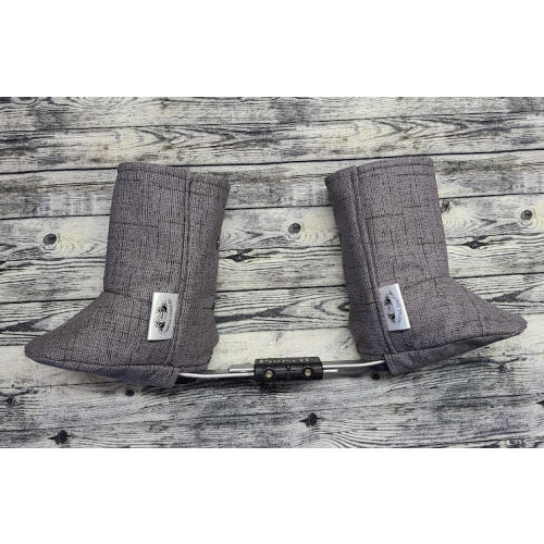 Charcoal Canvas Boot Covers