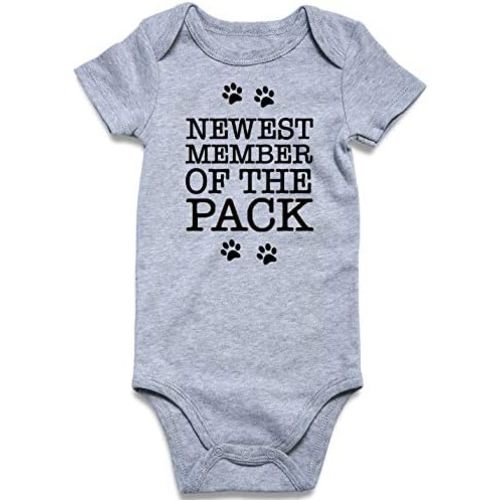 UNICOMIDEA Baby Boys Girls Romper Letter Printed Newborn Outfit Short Sleeve Bodysuits 0-12 Months