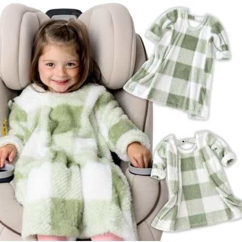 Buckle Me Baby Cozy Car Seat Blanket -Wearable Car Seat Blankets for Babies