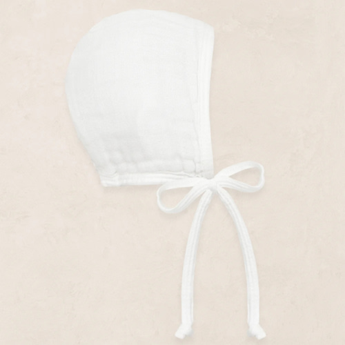 Cloud Muslin™ Bonnet - White