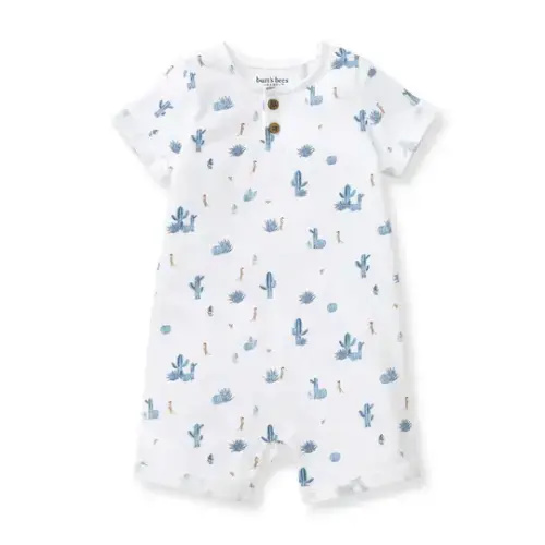 Desert Life Organic Cotton Baby Boy Romper – Burt's Bees Baby