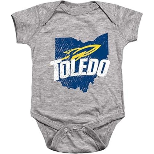 University of Toledo Official Ohio Unisex Infant Snap Suit for Baby
