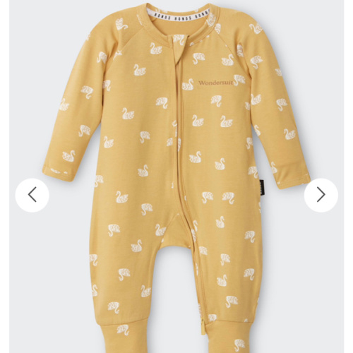 Bonds Newbies Organic Cotton Zippy | Baby Baby Coverall | BWAPA