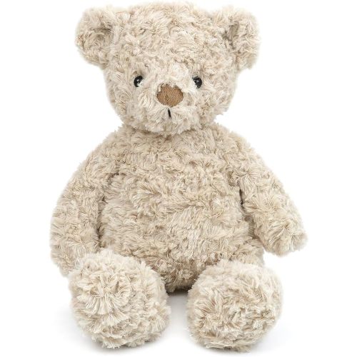 MON AMI Crème Teddy Bear Stuffed Animal - 12" Brown, Teddy Bear Plush Gifts for Baby Shower, Cute Plushies for Kids of All Ages
