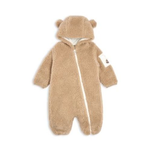 Unisex Tutina Faux Fur Hooded Coverall - Baby