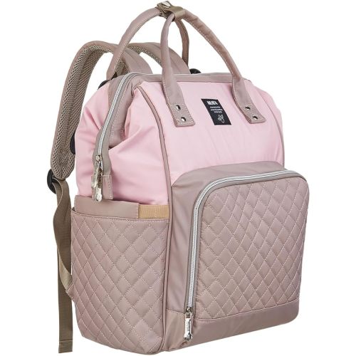 Diaper Bag Multi-Function Waterproof Travel Backpack Nappy Bag for Baby Care with Insulated Pockets
