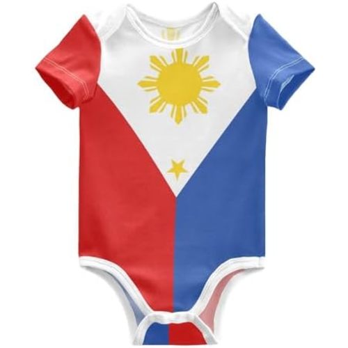 Aflyko Baby Bodysuit Infant Envelope Neck Soft Cotton Baby Golf Outfit