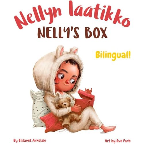 Nelly’s Box - Nellyn laatikko: A Finnish English bilingual children's book (Finnish edition) (Finnish Bilingual Books - Fostering Creativity in Kids) Paperback – Large Print, June 19, 2024