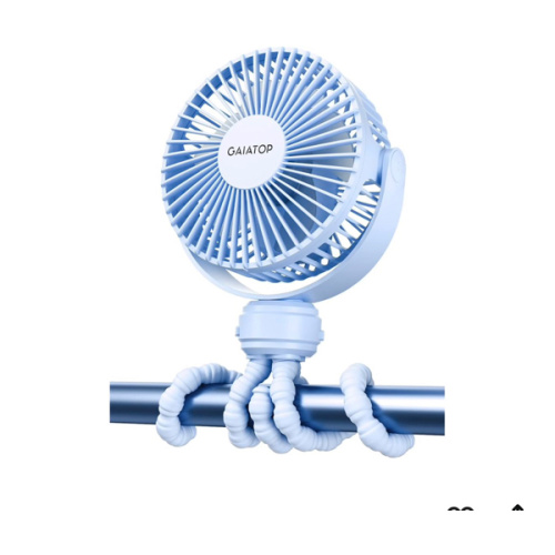 Gaiatop Mini Portable Stroller Fan, Battery Operated Small Clip on Fan, Detachable 3 Speed Rechargeable 360° Rotate Flexible Tripod Cooling Fan for Car Seat Crib Treadmill Travel Black : Amazon.com.au: Baby