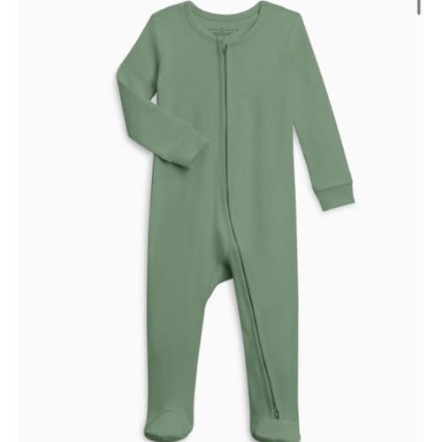 Peyton Zipper Sleeper - Thyme