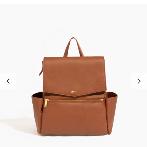 Cognac Mini Classic Bag II | Mini Brown Diaper Bag Backpack – Freshly Picked
