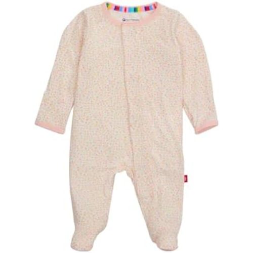Magnetic Me Girls Modal Magnetic Baby Footie Pajamas