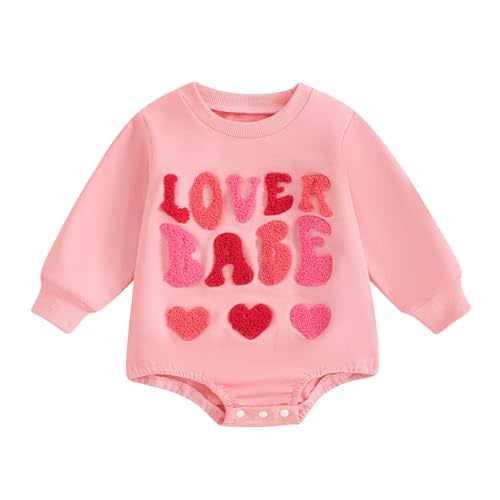 FOCUSNORM St. Patrick Toddler Baby Girl Outfit Nweborn Infant Clothes Long Sleeve Sweatshirt Romper Cute Crewneck Onesie