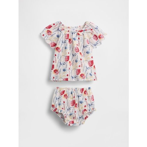 Baby Floral Outfit Set
