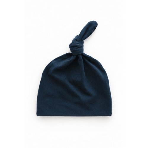 Bamboo Knotted Hat | Dark Navy