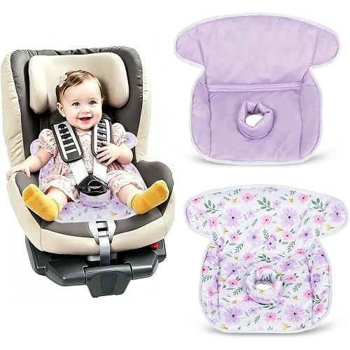MUGINYU 2 Pack Car Seat Protector Waterproof Potty Training Pad (Purple)