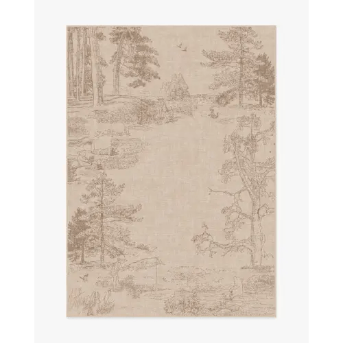 Hundred Acre Wood Natural Flatwoven Rug | Ruggable US