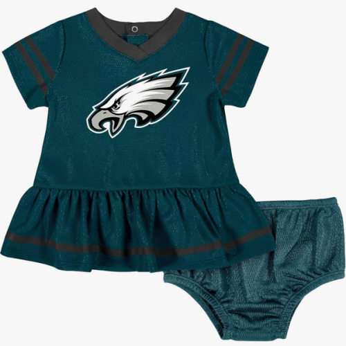 Gerber NFL Baby Girls Jersey Dress and Diaper Cover