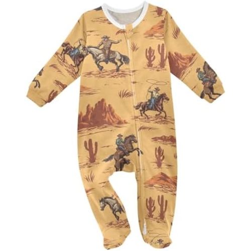 Baby Sleepers Newborn Baby One-Piece Footies for Girl Boy