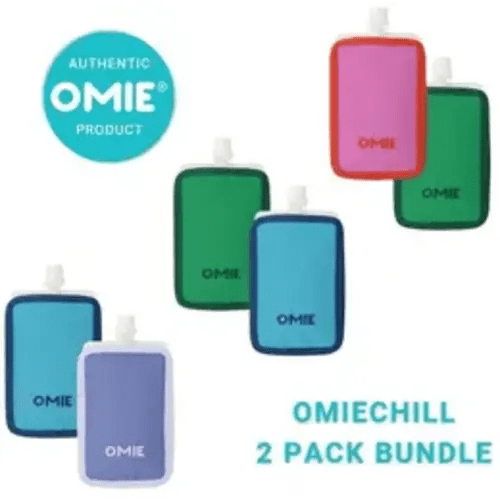 OmieLife 2-Count Nylon Food Pouch Cooler Sleeve - Thermal Insulated, Soft Sided, Fits Standard 4 oz Food Pouches, Portable Beverage Cooler, TTS, Insulated Cooler Sleeve - TikTok Shop