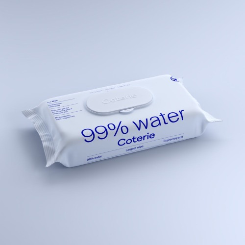 Coterie 99% Water Baby Wipes - 224 Count