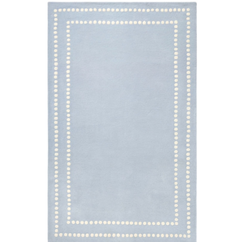 Pearl Dot Border Rug
