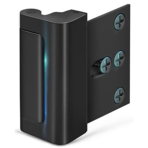 Home Security Front Door Lock, Child Safety Door Reinforcement Lock Latch | Door Safety Lock for Front Door, Toddler Proof Latch Entry Security, High Security 800lbs Force Top Latch Inward Swing Inside