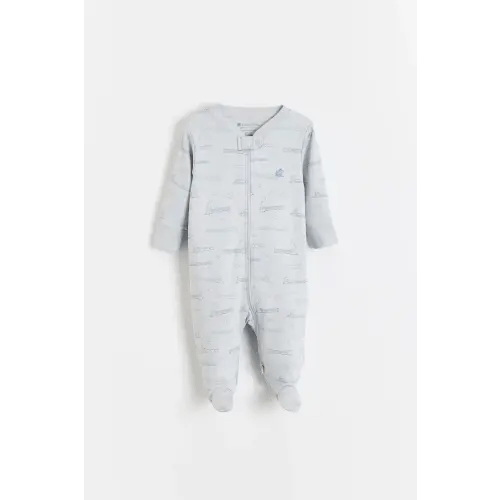 Choo Choo Zip Footed Pajama