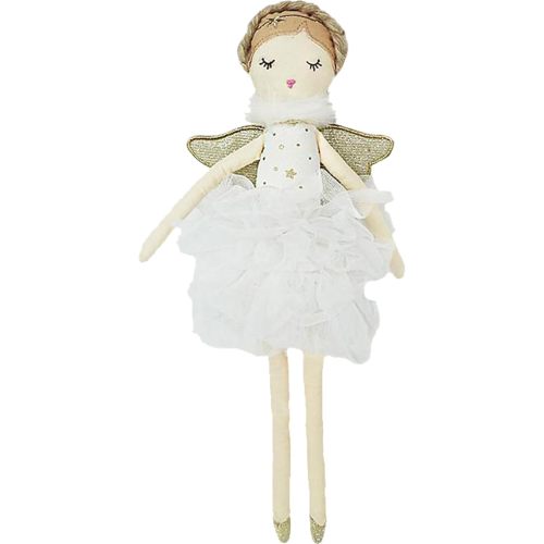 MON AMI Adele Small White Angel Stuffed Doll – 15”, Soft & Cuddly Plush Doll, Use as Toy or Room Decor, Great Gift for Kids of All Ages