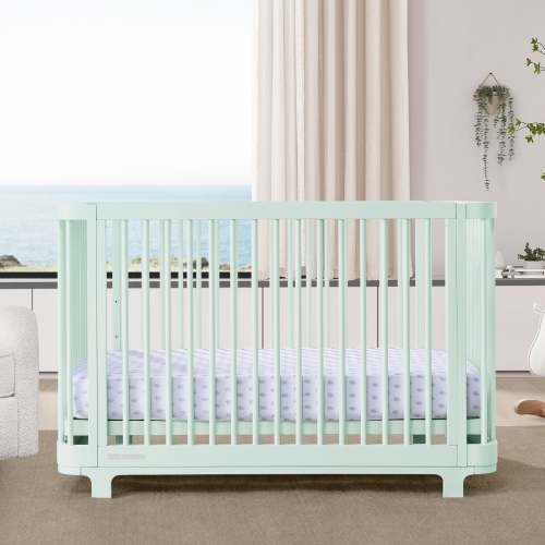 DELTA CHILDREN OpenBox Nest 4-in-1 Convertible Crib - Greenguard Gold Certified