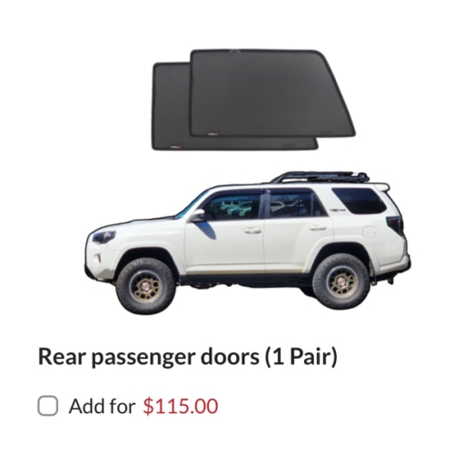 Toyota 4Runner 5th Gen Car Window Sun Shades (N280; 2010-2024) – Snap Shades