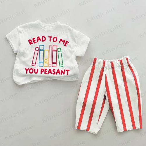 READ TO ME YOU PEASANT 2-piece Set