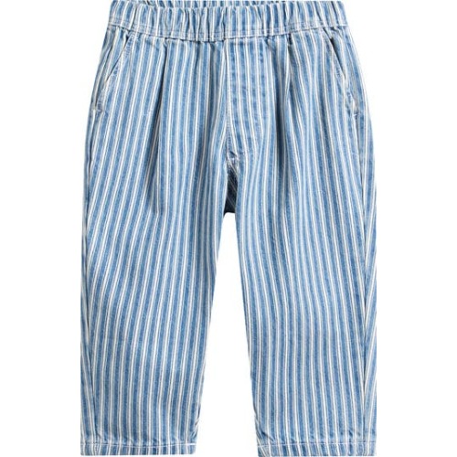 Kids' Stripe Cotton Pants, 12-18M