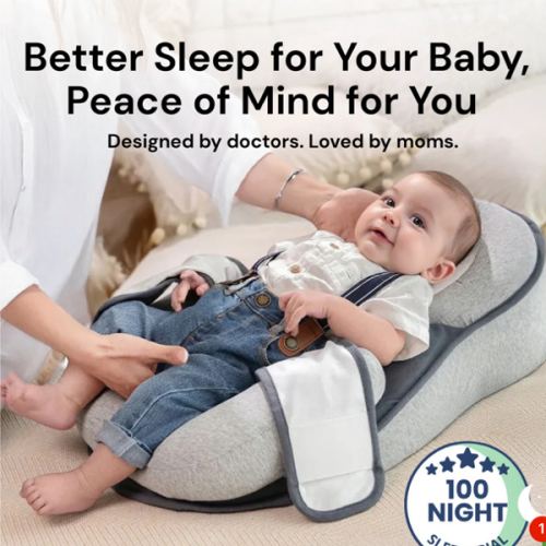 BabyBliss™ Nest — Calm Sleep Without Colic & Reflux – Baby Bliss