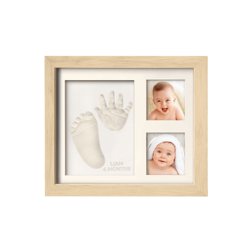 Baby Handprint & Footprint Keepsake Solo Frame