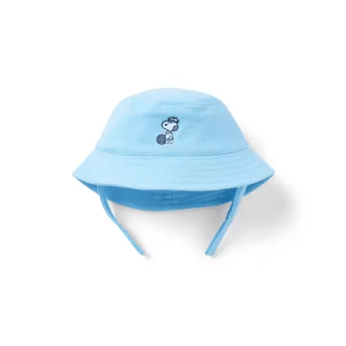 Baby Blue Bunting Peanuts Snoopy Tennis Baby Bucket Hat by Janie and Jack