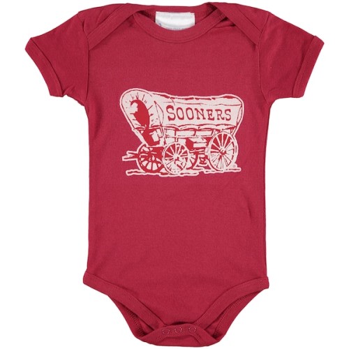 Oklahoma Sooners Newborn & Infant Big Logo Bodysuit - Crimson
