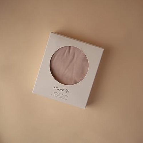 Breathable & Stretchy Breastfeeding Cover (Blush)