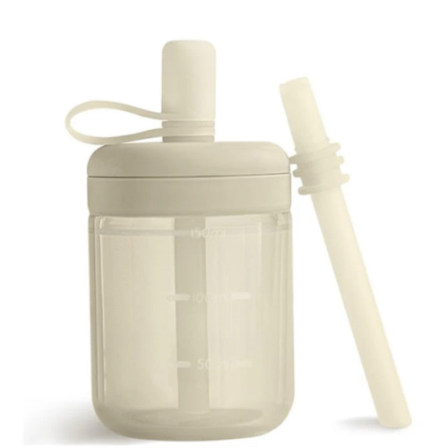 silicone straw training cup
