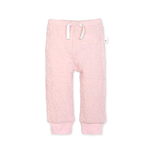 Burt's Bees Baby Unisex Knit Pants, Baby Quilted Sweatpants, 100% Organic Cotton Infant Bottoms