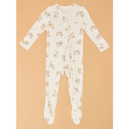 Explorer Puppies Long Sleeve Footie