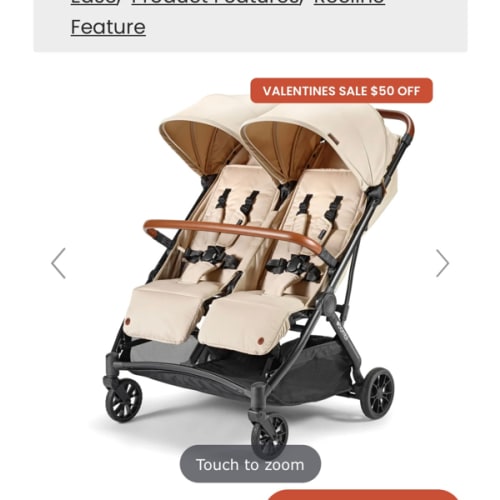 Bēbee Twin: Best Folding Double Stroller | Bombi Gear