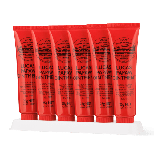 Lucas' Papaw Ointment - 25g Tube x 6pack