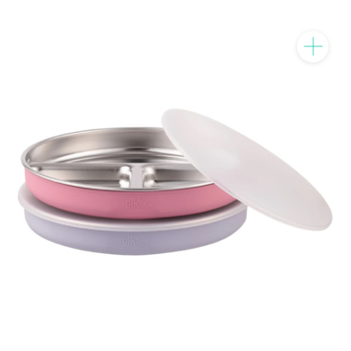 7.8" Stainless Steel Divided Plates with Normal Sleeve