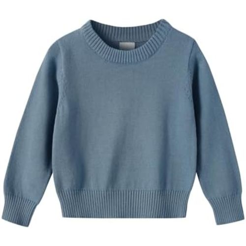 YOUNGER STAR Toddler Baby Girls Boys Knit Sweater Pullover Long Sleeve Sweatshirt Fall Winter Clothes