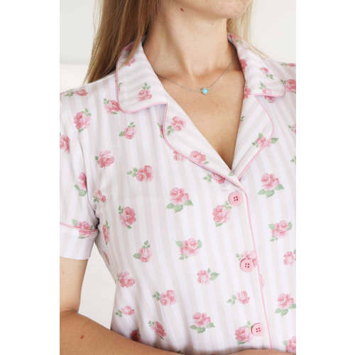 Women's Two-Piece Flare Lounge Set | Rosy & Cozy