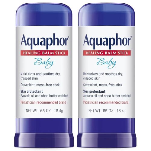 Aquaphor Baby Healing Balm Stick With Avocado Oil and Shea Butter, 0.65 Oz Stick - Pack of 2